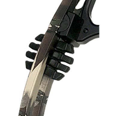 Ravin Crossbows Vibration Limb Dampener in tactical black for noise and vibration reduction.
