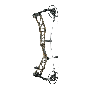 Elite Artus compound bow, featuring SP2 Cam and VX Mods for high-performance and customization in hunting. Realtree Edge