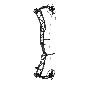 Elite Exalt LD compound bow, featuring the SP cam system, V3 Mods, and S.E.T. technology for peak performance and customizable settings. Ninja Black