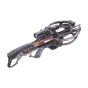 Ravin R26 Crossbow with 5 3/4" axle-to-axle design, silent cocking system, and full accessory package including 100-yard illuminated scope and three Ravin arrows.
