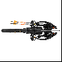 Ravin R26 Crossbow with 5 3/4" axle-to-axle design, silent cocking system, and full accessory package including 100-yard illuminated scope and three Ravin arrows.
