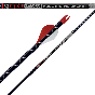 Easton 5mm Full Metal Jacket (FMJ) Arrow with carbon core and aluminum jacket for improved target penetration and accuracy in archery.
