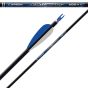 Easton G UNI Bushing Lightspeed Arrow Shafts with precision all-carbon construction, matte black finish, and pre-installed G-UNI bushing for indoor target shooting.
