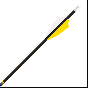 Gold Tip Kinetic Pierce Tour Target Arrow Shafts with Smart Carbon® Technology for outdoor archery accuracy
