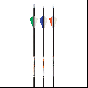 Easton Vector Feather Fletched Arrow – 4mm Carbon-Fiber Arrow Ready-to-Shoot with Feather Fletching
