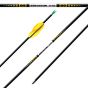 Easton X10 Arrow Shafts featuring high-strength carbon fiber and 7075 alloy core for precision accuracy in archery.
