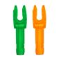Easton Deep Six Arrow Nocks, durable and precise, for 4mm shafts and UNI bushing-equipped arrows, providing superior performance and accuracy.
