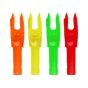 Easton 6.5mm S Nocks for 6.5mm arrows, available in four colors, sold per dozen.

