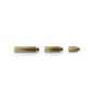 Black Eagle Brass Threaded Insert Weights for precise arrow tuning and front-of-center weight adjustments.
