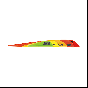Easton Diamond Vanes for arrow fletching, providing durability and consistent performance with a pre-applied glue activator.

