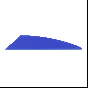 Tac Vanes 2.25" Driver Vanes for precision, consistency, and enhanced arrow flight. Blue