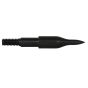 Easton Standard Screw-In Target Points with a black oxide finish, designed for reduced target damage and improved penetration during practice.
