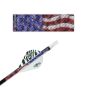 Bohning Blazer HD 4" Arrow Wraps with camo, x-ray, and patriotic designs for better arrow visibility and performance.
