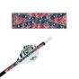 Bohning Blazer HD 4" Arrow Wraps with camo, x-ray, and patriotic designs for better arrow visibility and performance.
