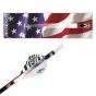 Bohning Blazer HD 4" Arrow Wraps with camo, x-ray, and patriotic designs for better arrow visibility and performance.
