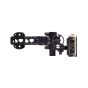 Black Gold Ascent Verdict with Dovetail Mount, offering micro-adjustable windage, 1st, 2nd, and 3rd axis adjustments, and PhotoChromatic technology for precise bow hunting sighting.

