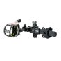 CBE CX-5 Carbon Bar Fixed Pin Sight with five .019" blade-style pins, fiber optic lighting, and micro-adjustable windage and elevation for precise sighting.
