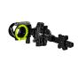 CBE Engage Hybrid Adjustable Sight with micro-adjustable windage, rapid elevation adjustment, and 3 Blade Pins for precision bow hunting.
