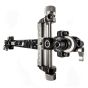 CBE Vertex 3D Rapid Travel Competition Bow Sight - Detachable scope mount, micro-adjust windage and elevation, and adjustable sight scale for precision.
