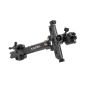 Axcel Achieve XP 6" Compound Bow Sight with ultra-high modulus carbon bar, micro-adjustable windage and elevation, and metal sight tapes for precision shooting. Black 6" Axcel Achieve XP Sight