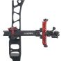 Axcel Achieve XP 6" Compound Bow Sight with ultra-high modulus carbon bar, micro-adjustable windage and elevation, and metal sight tapes for precision shooting.

