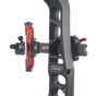 Axcel Achieve XP 6" Compound Bow Sight with ultra-high modulus carbon bar, micro-adjustable windage and elevation, and metal sight tapes for precision shooting.
