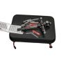 CBE Vertex Elevate Target Sight with 6.5" carbon fiber extension bar, adjustable 1st, 2nd, and 3rd axis for precision, and detachable scope tube mount for travel.
