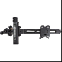 B3 Archery Exact 3D Target Sight with precision micro-adjustments, 8" dovetail extension, and slow-pitch elevation rod for 3D archery competitions.
