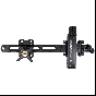 B3 Archery Exact 3D Target Sight with precision micro-adjustments, 8" dovetail extension, and slow-pitch elevation rod for 3D archery competitions.

