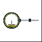 HHA Pro 3800 Single Pin Rheostat Scope with bubble level
