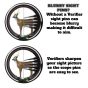 Specialty Archery 1/8 inch peep sight verifier for sharpening blurry sight pins
