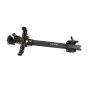 Axcel Achieve XP 9" Compound Bow Sight with carbon construction, micro-adjustable windage and elevation, and metal sight tapes for precise targeting.
