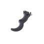 Stan PerfeX 4-Finger Finger Module, finger extension for enhanced grip in archery, made from matte black anodized aluminum.
