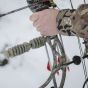 LimbSaver S-Coil Bow Stabilizer Extension for enhanced vibration reduction and stabilization in archery.
