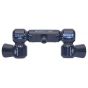 AAE Gripper Double V-Bar Mount for precision adjustability and stability with 7075 aluminum and Bolt Lock System.
