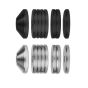 Easton Flat-Vari Weight Stabilizer Weight System for customizable archery balance, available in 1 oz, 2 oz, and 4 oz sizes.
