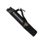 Bohning Youth Hip Tube Quiver with two arrow tubes and mesh storage pockets for young archers.
