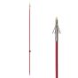Cajun Red Fiberglass Bowfishing Arrow with Piranha and Stinger Point options

