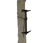 Muddy Outdoors Pro Climbing Sticks 4-section tree climbing system with bark biters and rope cam attachment.
