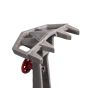 Trophyline Onyx Platform – Saddle Hunting Platform with Angled Perimeter and Single-Cast Claw Design
