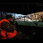 Primos SurroundView Double Wide Ground Blind with 180-degree see-through walls and Truth Camo.
