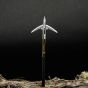 Beast 2.0 Stainless Steel Broadheads – 3 Pack with Bone-Evading Blade Technology
