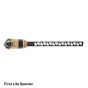 Mathews Bridge-Lock Stabilizer for precision archery, available in 8", 10", and 12", with Inner Link Weight Technology.
 - First Lite Specter