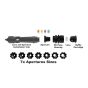 Hamskea DC InSight Short Draw Deluxe Peep System with lens cartridges, apertures, and carry case
