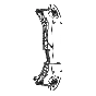Mathews Lift RS compound bow, featuring Limb Shift™ Technology and ARC7™ Limb Technology for superior speed and performance in a compact package. Black