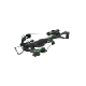 CenterPoint AT400 Crossbow with composite rail and stock, detachable silent crank system, 4x32mm scope, and full accessory package including arrows and quiver.
