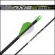 Easton 5MM Axis Arrow with micro diameter design, factory helical fletching, and high penetration for superior broadhead accuracy and hunting performance.
