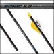 Easton Sonic 6.0 Carbon Arrows with 6mm diameter and 2” Blazer vanes for high-speed accuracy and hunting precision.
