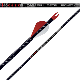 Easton 5mm Full Metal Jacket (FMJ) Arrow with carbon core and aluminum jacket for improved target penetration and accuracy in archery.

