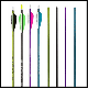 Easton Genesis Arrow – Official NASP Arrow Made from 7075 Aerospace Alloy, Available in Purple, Teal, and Silver
